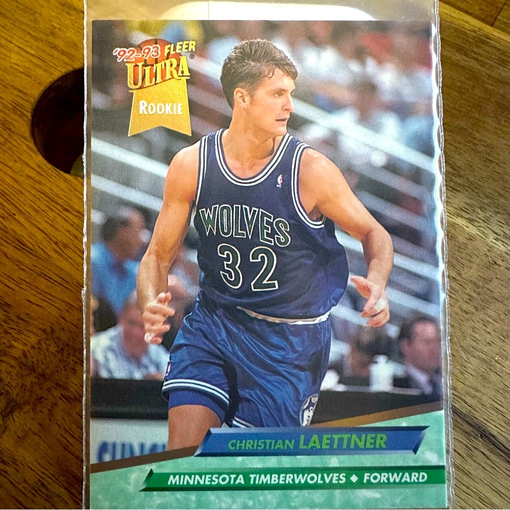 Christian Laettner Fleer Ultra Rookie #304